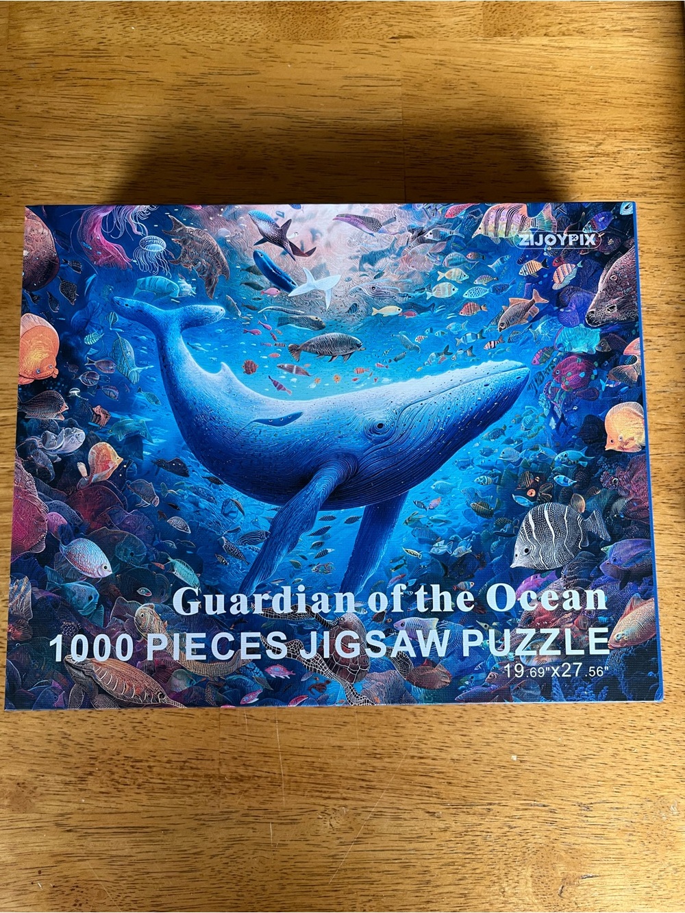Zijoypix Blue 'Guardian of the Ocean' 1000-Piece Jigsaw Puzzle